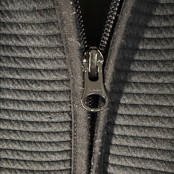 MPG Black Ribbed Performance Zip Jacket - Picture 4 of 7